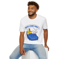 Who Came First? Chicken and Egg tee