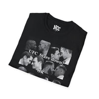 UFC staredown OR Gay wedding tee