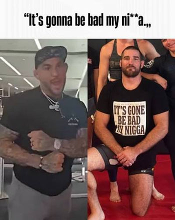 Dustin Poirier "It's Gone Be Bad My Ni**a" tee